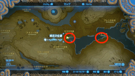 マックスサザエの場所詳細マップ