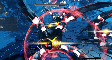 ダークファルスの第2フェーズのプレイヤーの動きを封じる攻撃（マルチ）