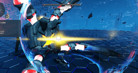 ダークファルスの第2形態のプレイヤーの動きを封じる攻撃（ソロ）