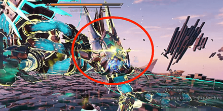 ダークファルスの第三フェーズの狙う場所