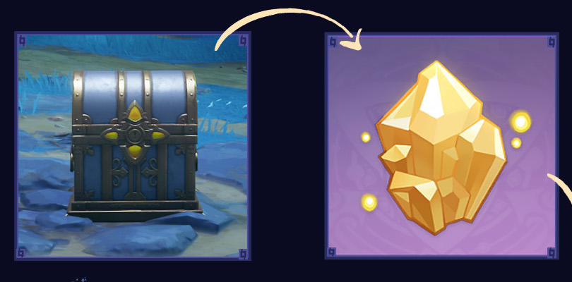 豪華な宝箱から入手