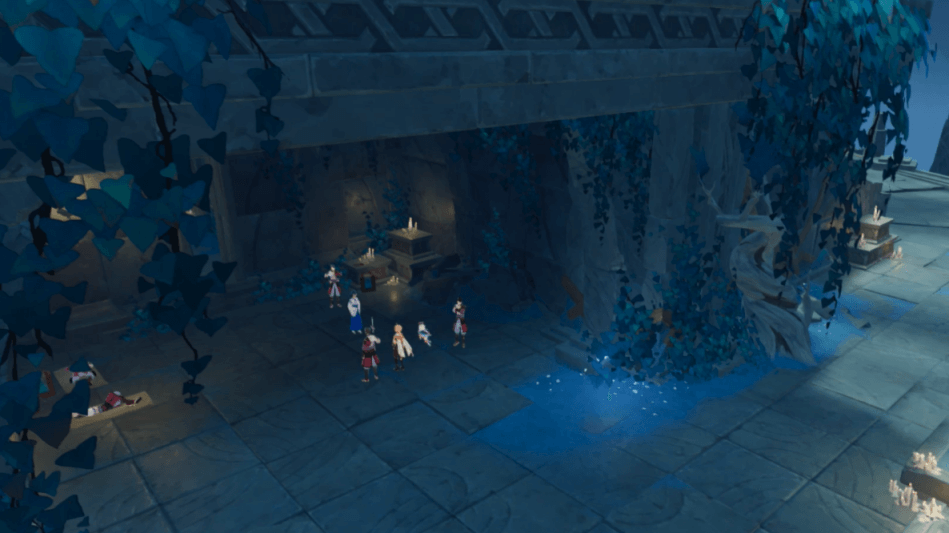 臨時拠点に行く