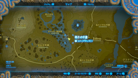 ビリビリアゲハの場所詳細マップ