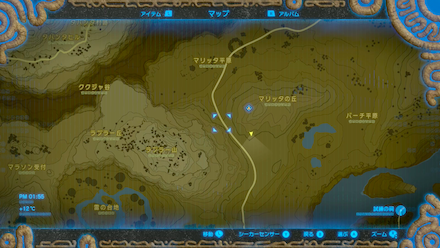 ビリビリアゲハの場所詳細マップ