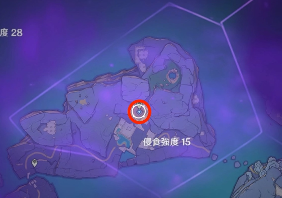 侵食強度15エリア