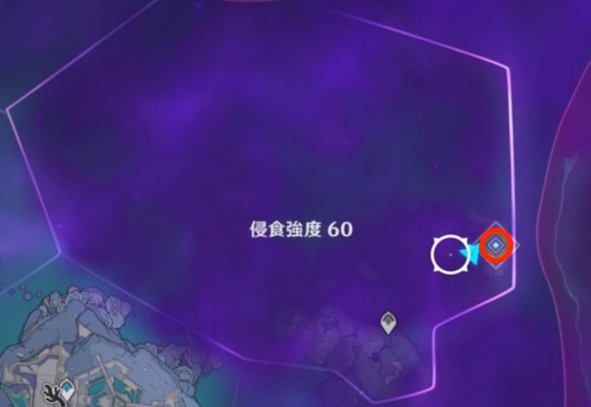 侵食強度60エリア