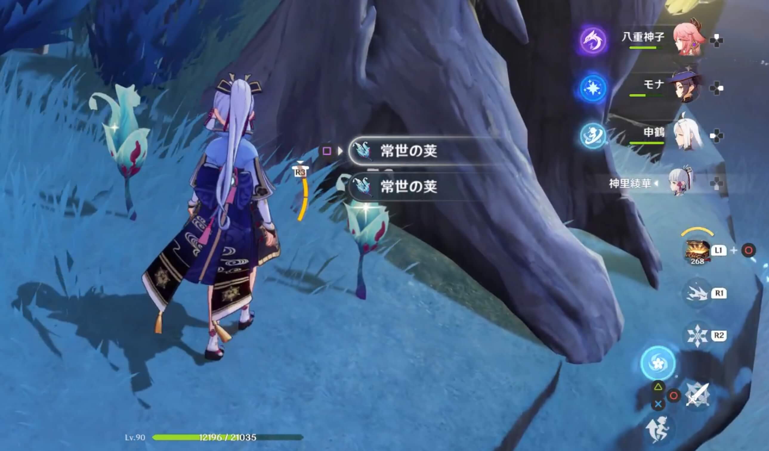 睦疎の箱を装備した状態