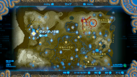 ゴーゴーガエルの場所