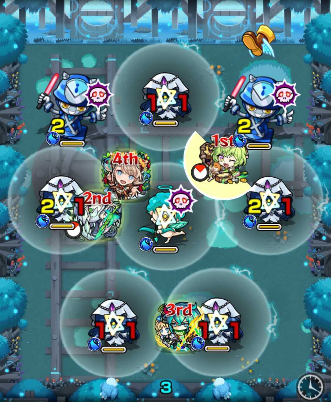 ケリュネイア ステージ3