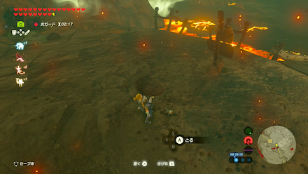 ヒケシトカゲは岩の下にも出現