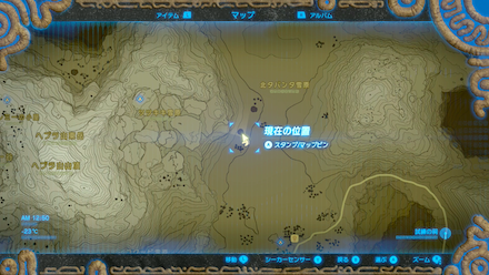 アイスキースの出現場所②　詳細マップ