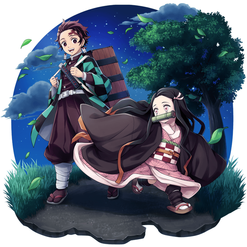 オセロニアの［兄弟の絆］竈門炭治郎＆禰豆子の画像