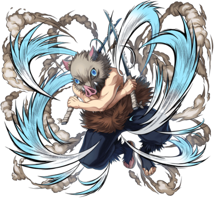 オセロニアの［猪頭の剣士］嘴平伊之助の画像