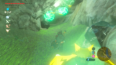 エレキースの出現場所①