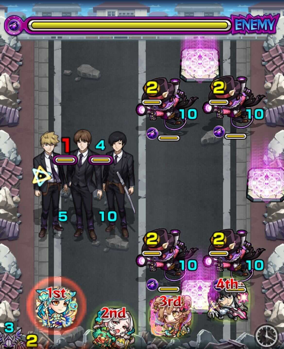 二宮隊  ステージ1