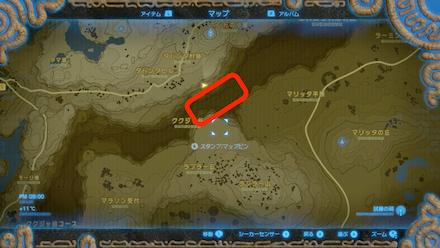 オルドラの出現場所詳細マップ