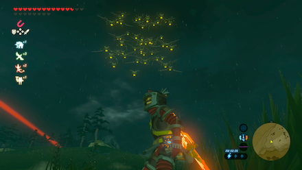 キースの出現場所①