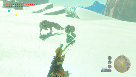 オオカミの出現場所