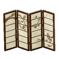 しょうじのスクリーンのすかし入りの画像