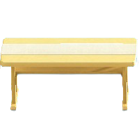 シンプルなテーブルのホワイトの画像