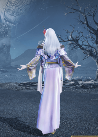 智子風和服画像