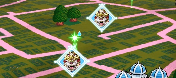 イベントスポットのてんどうししと会話する