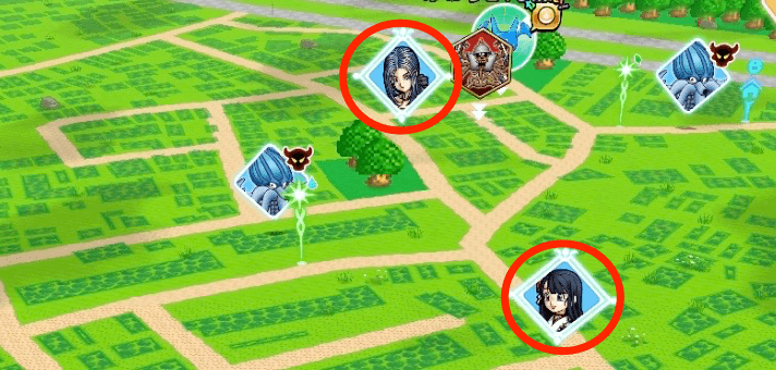 イベントキャラのスポットもなるべく訪れよう