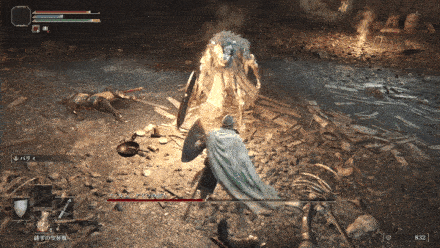 ファルムアズラの獣人のギロチン斬り