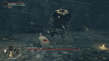 かぼちゃ兜の狂兵の攻撃