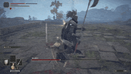 夜の騎兵の致命の一撃