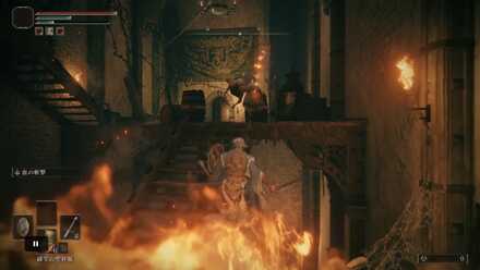 火を投げてくる敵は樽を壊すか投げさせてから進む