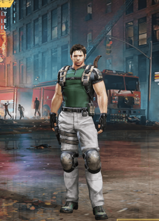 クリス・レッドフィールド画像