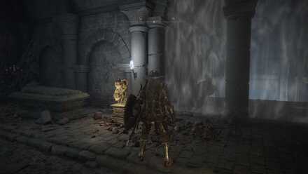 漂着墓地の霧の壁