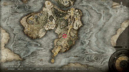 黄金の種子の入手場所マップ