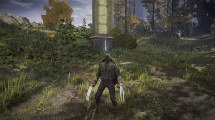 リエーニエ西部の地図断片