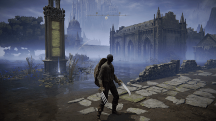 リエーニエ北部の地図断片