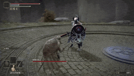 両手剣持ち→地面隆起