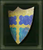青金のカイトシールド画像