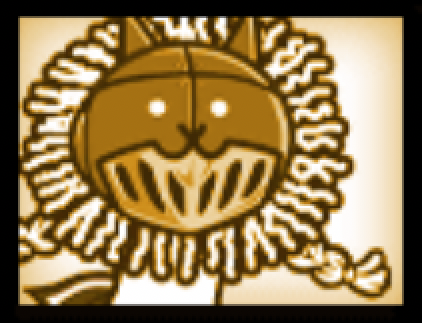 鉄仮面ネコライオンの画像