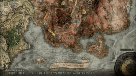 黄金の種子の入手場所マップ