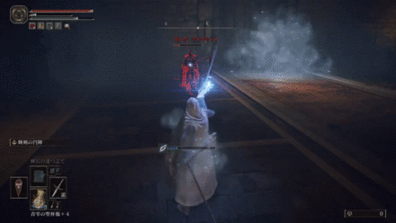 輝剣の円陣で攻撃