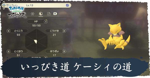 いっぴき道 ケーシィの道攻略