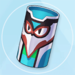 破損したトーテムポール画像