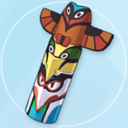 完全なトーテムポール画像