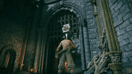 ストームヴィル城の正門