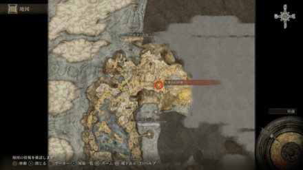 黄金の種子の入手場所マップ