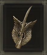 有翼剣の徽章画像