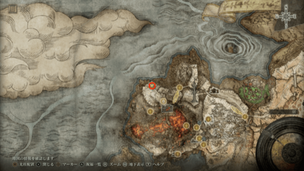 黄金の種子の入手場所マップ