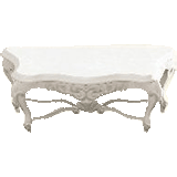 エレガントなコンソールのホワイトの画像