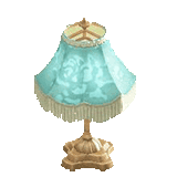 エレガントなランプのブルーローズの画像